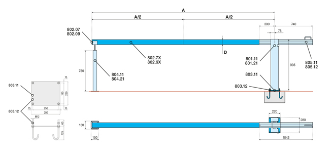 LIMIT Manual Boom Gate 